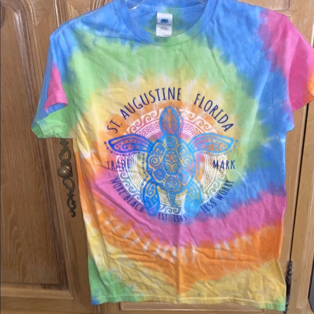 St. Augustine Florida Tie-Dye Kids T-Shirt